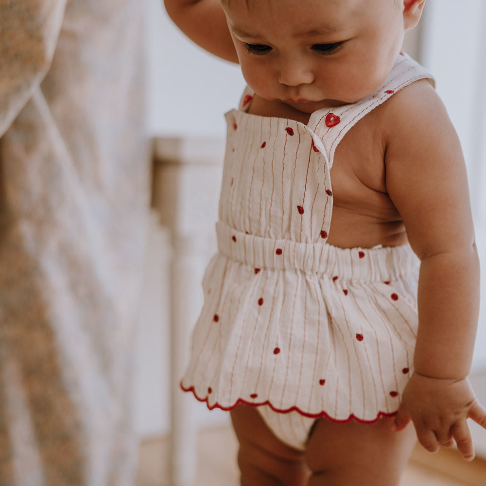 Fustan body për foshnja