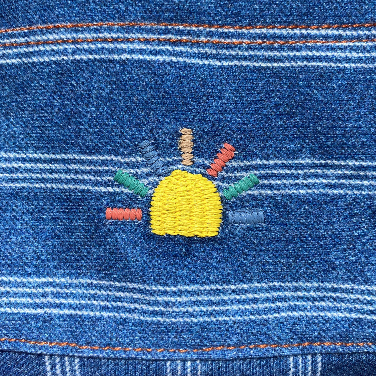 Tuta verore Maggiori Pinstripe Denim