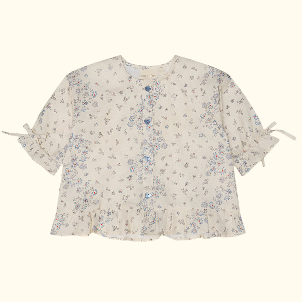 Bluzë me lule Carmen