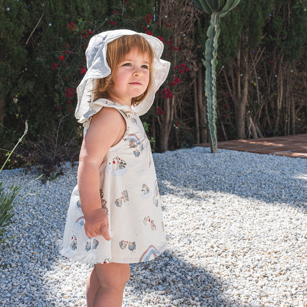 Fustan-body për bebe