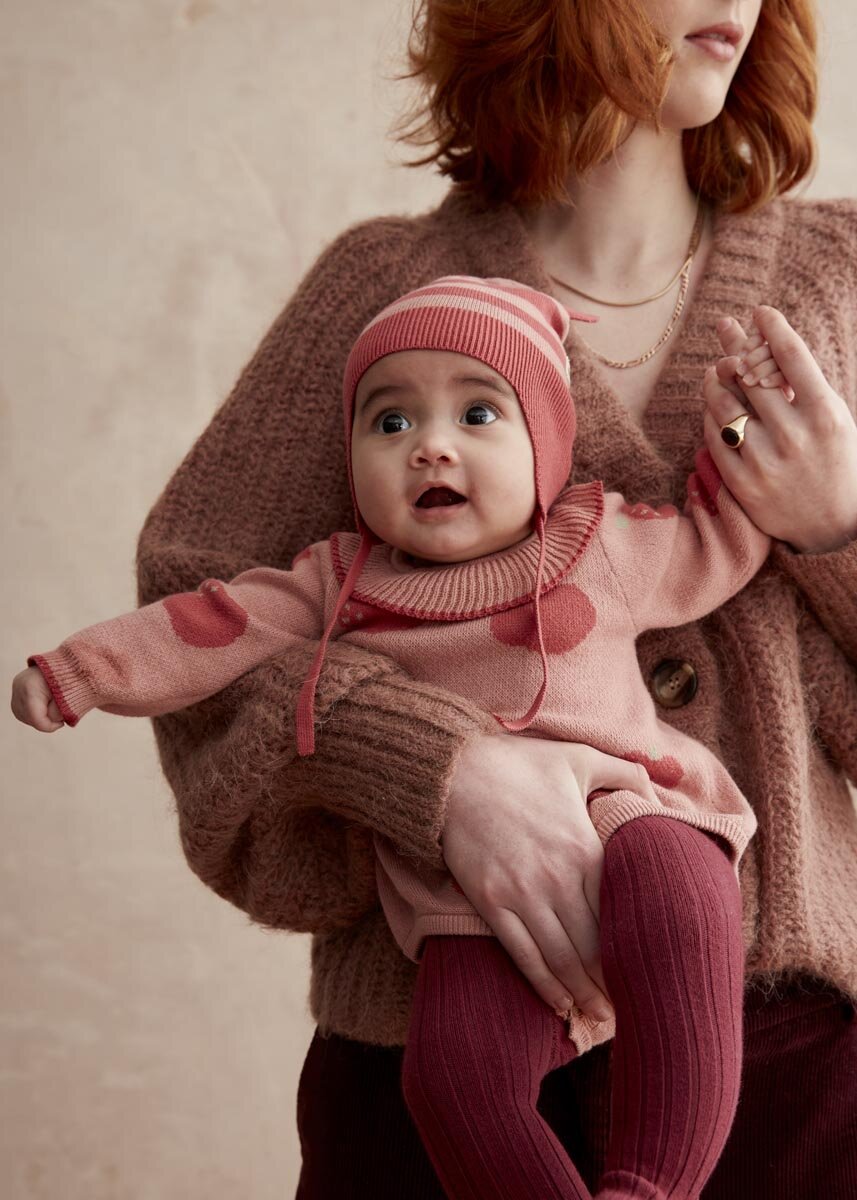 Romper Angel me mollë rozë