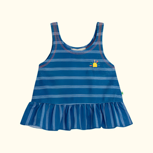 Kanatjere me rripa MARTA Pinstripe Denim