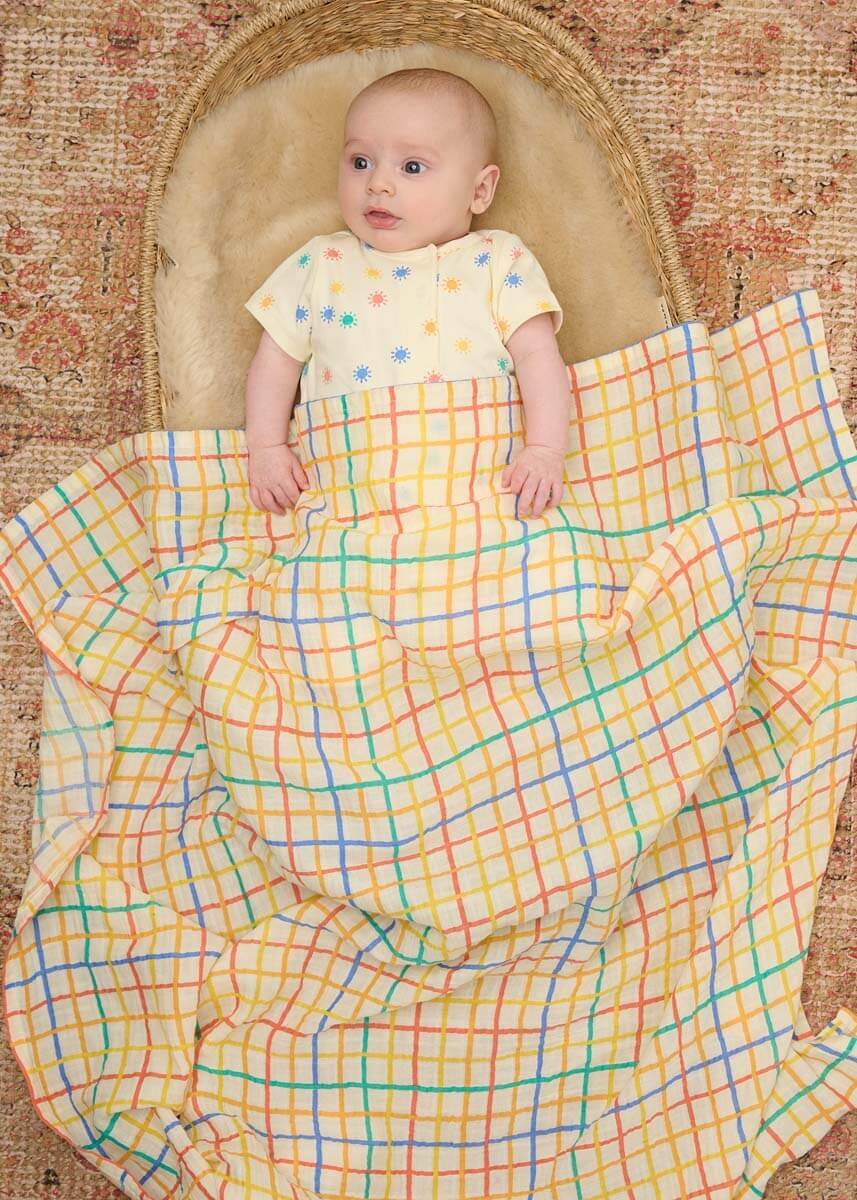 Napë pambukur DITTO Rainbow Checker