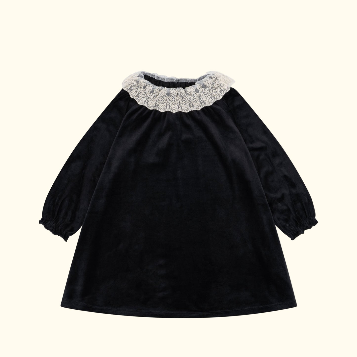 Fustan Venola Velvet i zi