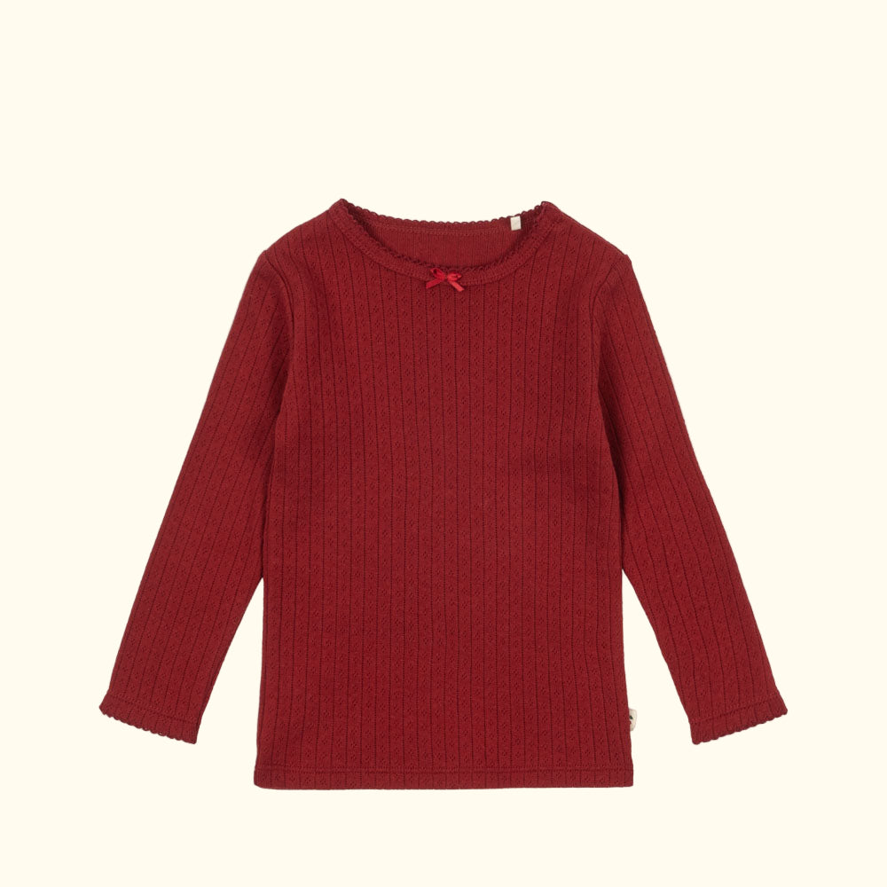 Bluzë e kuqe pambuku