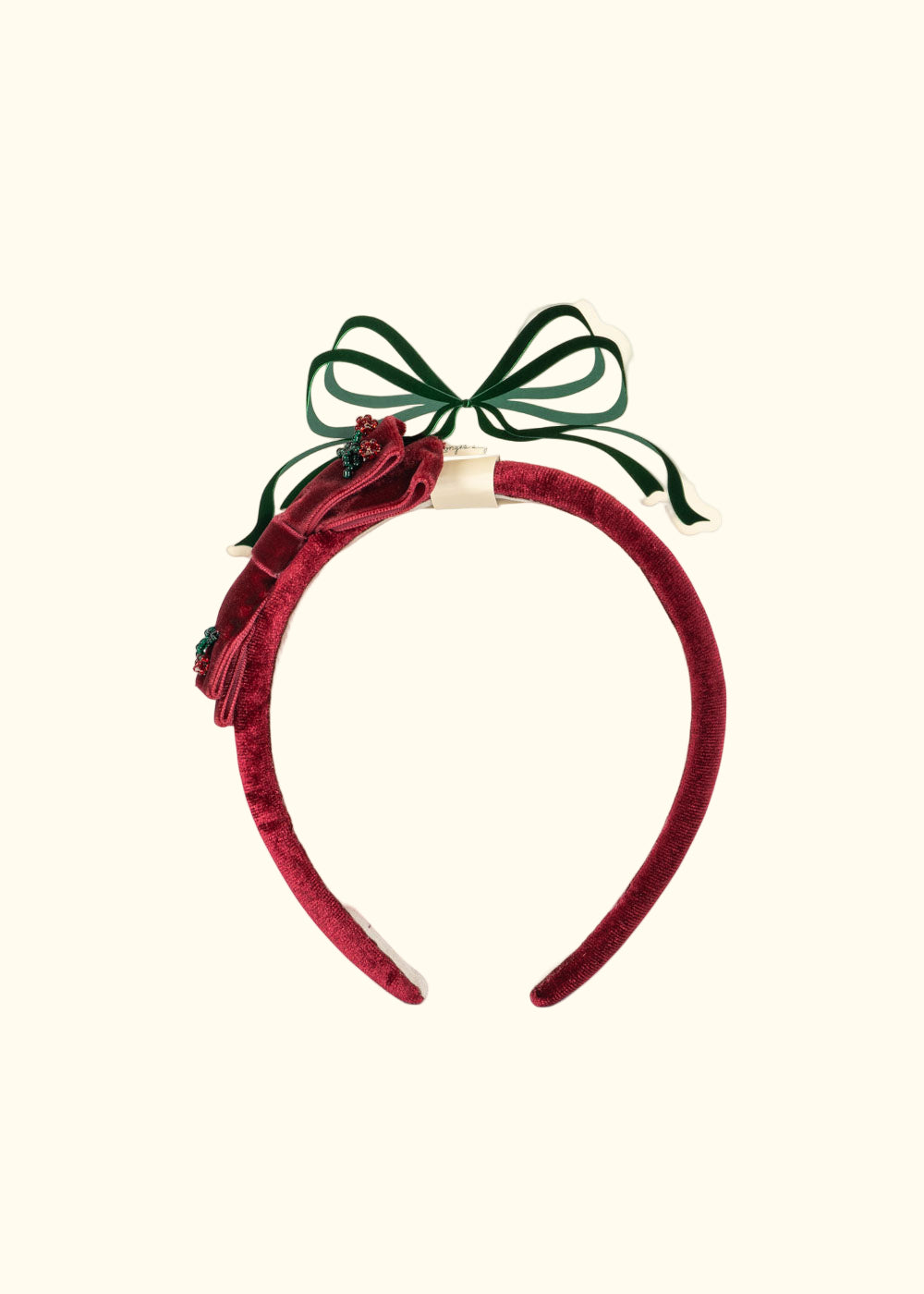 Rrethi Juliette Velvet i kuq