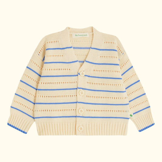 Pulovër me kopsa COMO Pointelle