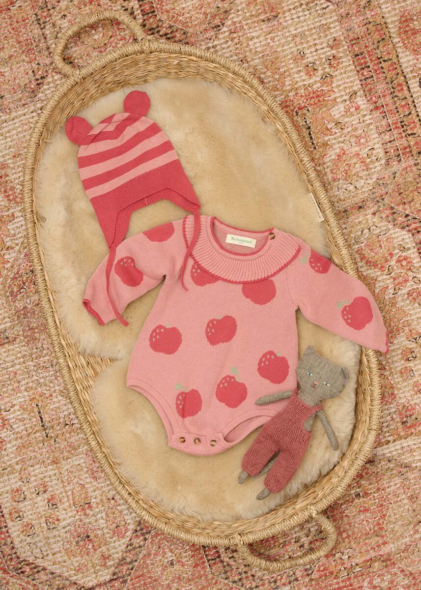 Romper Angel me mollë rozë